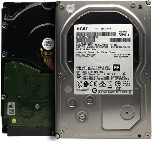 HGST Ultrastar 7K6000 | 0F23005 | 4TB 7200RPM 128MB Cache SATA 6Gb/s 3.5-Inch | 512e | ISE | Enterprise Hard Disk Drive (Renewed) in Saudi Arabia
