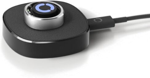 RingConn Gen 2 Smart Ring (Gold, Size 14) Gen 2 Charger in Saudi Arabia