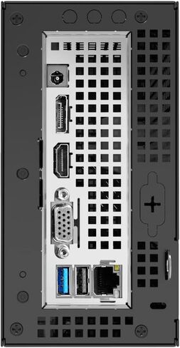 ASRock Deskmini 310 Barebone Black LGA1151 بسعة تصل إلى 64 جيجابايت DDR4 SO-DIMMS؛ منفذ DisplayPort، وHDMI، وD-Sub in Saudi Arabia