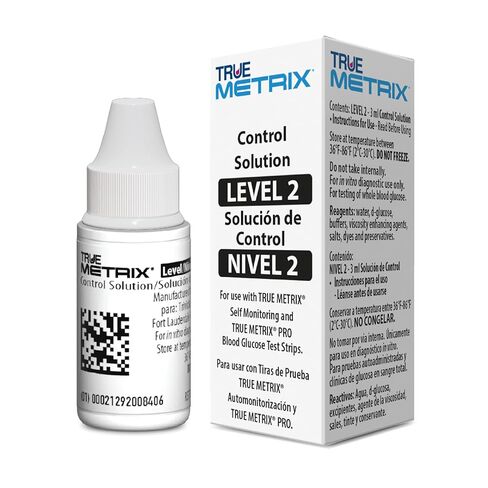 Control Solution Level 2 for TRUE Metrix Meter (1 Each) in Kuwait