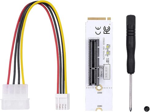NGFF M.2 إلى PCI-E 4X Riser Card M2 Key M إلى PCIe X4 محول Riser Card استبدال in Saudi Arabia