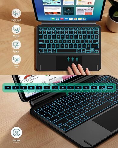 typecase Studio Keyboard Case for iPad Air 11 & Pro 11, 4 Modes in Kuwait
