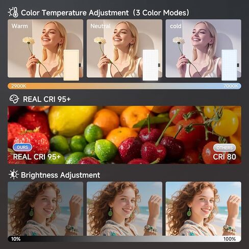مجموعة تسجيل الفيديو لأجهزة iPhone/Android، حامل ثلاثي القوائم لعصا سيلفي مقاس 67 بوصة مع ضوء تعبئة CRI95 (2900-7000K) وبطارية 2500 مللي أمبير في الساعة، ميكروفون لاسلكي وجهاز تحكم عن بعد، MagSafe لهاتف iPhone 12+، مشبك لنظام Android، TikTok/YouTube Live in Kuwait