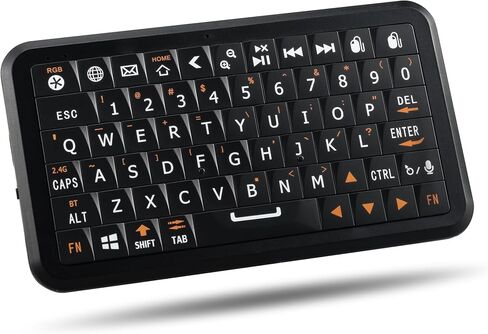 لوحة المفاتيح اللاسلكية Mini Mini Mini-84G خفيفة للغاية ، بطارية مدتها 30 يومًا ، وضع مزدوج (BT/2.4G) ، إيماءات الماوس الهوائية ، مفتاح النقر الرجعية in Kuwait