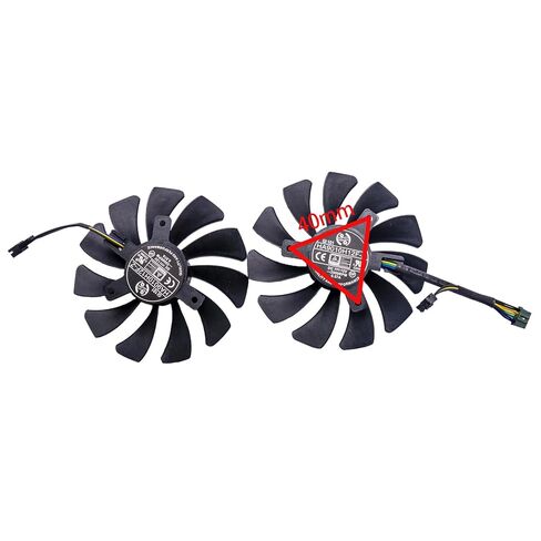 BestParts 85mm New Graphics Card Video Card Cooling Fan Replacement for MSI GeForce GTX1660 RTX2060 Ventus XS C 6G OC PDC10U12S9-C 40mm 4pin in Saudi Arabia