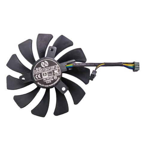 BestParts 85mm New Graphics Card Video Card Cooling Fan Replacement for MSI GeForce GTX1660 RTX2060 Ventus XS C 6G OC PDC10U12S9-C 40mm 4pin in Saudi Arabia