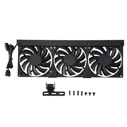 Universal GPU Cooling Fan 3X90mm ARGB Sync Lighting 5V Addressable RGB Silent Chassis PCI Graphics Card Cooler Fan in Saudi Arabia