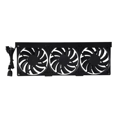 Universal GPU Cooling Fan 3X90mm ARGB Sync Lighting 5V Addressable RGB Silent Chassis PCI Graphics Card Cooler Fan in Saudi Arabia