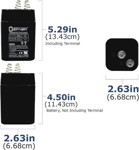 Mighty Max Battery 6V 5Ah Replace Moultrie Game Feeder Deer Turkey Hog Bear Elk in Saudi Arabia