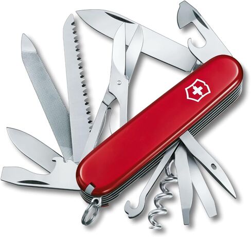 Victorinox Swiss Army Ranger Pocket Knife,Red , 91mm in Saudi Arabia
