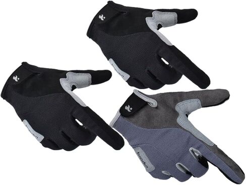 Holibanna Climbing Gloves Full Finger Outdoor Sports Gloves Anti-Slip Grey M for Fitness Training and Sailing Activities in Saudi Arabia