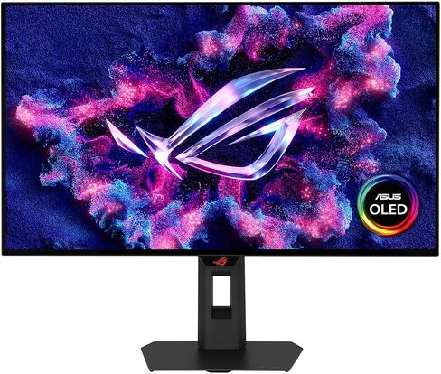 ASUS ROG Strix OLED 27" 1440P Gaming Monitor (XG27AQWMG) ― QHD, TrueBlack Glossy Tandem OLED, 280Hz, 0.03ms, Neo Proximity Sensor, DisplayHDR True Black 500, 99% DCI-P3, DisplayWidget, 3yr Warranty in Saudi Arabia