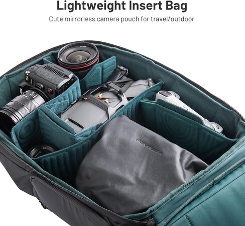 PGYTECH OneGo Cloud Camera Bag Small, Soft Camera Case Pouch Handbag compatible with Mirrorless Cameras/Nikon/Canon/Sony/Fuji/Pocket 4/GoPro action cameras in Saudi Arabia