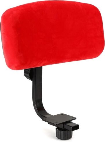 Gator Percussion Series 2" Padded Ergonomic Drum Throne Backrest Air Glide and Spindle Saddle Seat Style Thrones, Height-Adjustable Design, Blue with Blue Velour Surface, (GP-DTH-BR-BL) in Saudi Arabia