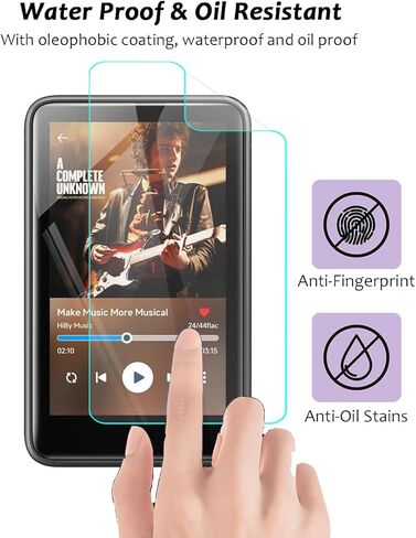 3 Pack for HiBy R1 MP3 Player Screen Protector, HD Clear Anti-fingerprint Anti-Scratch Case-Friendly Soft TPU Screen Protector Flim Compatible with HiBy R1 3" HiFi Music MP3 Player in Saudi Arabia