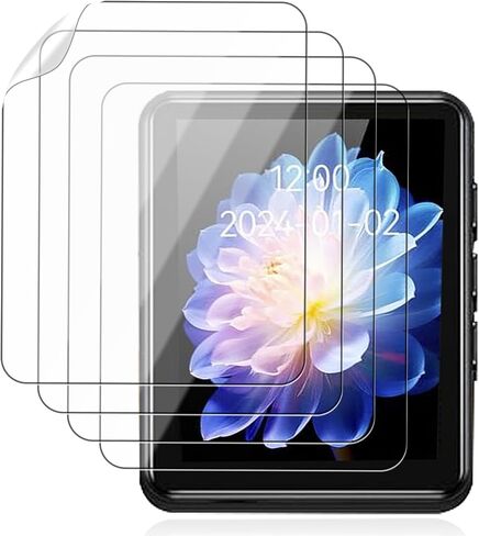 [4 عبوات] واقي شاشة مشغل MP3 PINHUI مقاس 4.5 بوصة - طبقة PET فائقة الوضوح مع صلابة 6H، طبقة واقية عالية الدقة مضادة للخدش وخالية من الفقاعات لمشغل الموسيقى PINHUI مقاس 4.5 بوصة in Saudi Arabia
