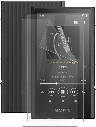 واقي شاشة Sony NW-A306 - [عبوتان] طبقة TPU شفافة ناعمة عالية الدقة [مضادة لبصمات الأصابع] [مضادة للخدش] [خالية من الفقاعات] [صديق للحافظة] متوافق مع مشغل موسيقى Sony NW-A306 Walkman (3.6 بوصة) in Kuwait