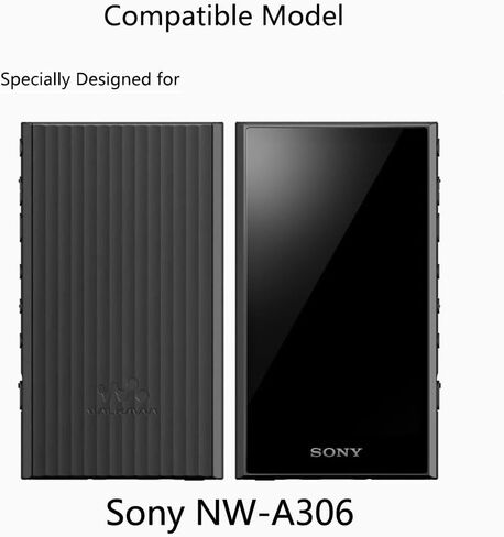 واقي شاشة Sony NW-A306 - [عبوتان] طبقة TPU شفافة ناعمة عالية الدقة [مضادة لبصمات الأصابع] [مضادة للخدش] [خالية من الفقاعات] [صديق للحافظة] متوافق مع مشغل موسيقى Sony NW-A306 Walkman (3.6 بوصة) in Kuwait