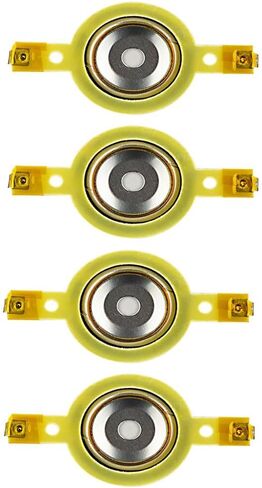 High-Performance 1-inch Titanium Diaphragms (4pcs), 4-Ohm — Direct-fit Replacement for PRO-TW1L, PRO-TWX1, PRO-TWX1BK Drivers in Saudi Arabia
