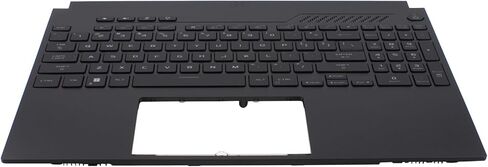 غطاء علوي أسود من ApplianPar مع لوحة مفاتيح بإضاءة خلفية لجهاز ASUS TUF Gaming A16 FA617 FA617NS FA617XS FX617 in Kuwait
