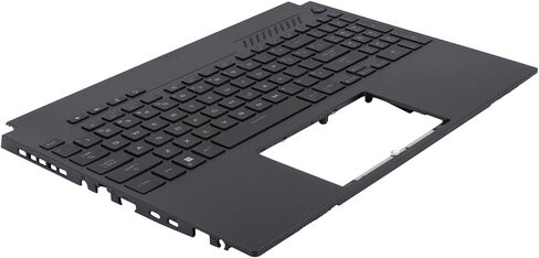 غطاء علوي أسود من ApplianPar مع لوحة مفاتيح بإضاءة خلفية لجهاز ASUS TUF Gaming A16 FA617 FA617NS FA617XS FX617 in Kuwait