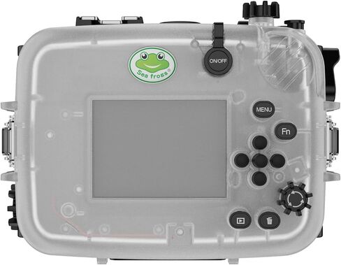 غطاء كاميرا ضفادع البحر متوافق مع Sony ZV-E10 مع عدسة FE مقاس 16-35 مم F4 ZA OSS بزاوية واسعة، مقاومة للماء بتصنيف IPX8، حافظة كاميرا تحت الماء لحماية عمق 40 مترًا/130 قدمًا، مثالية للغوص وركوب الأمواج in Saudi Arabia