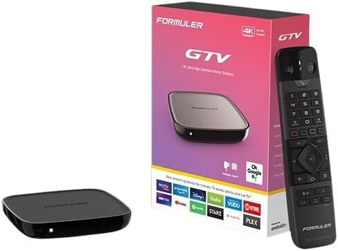 GTV 4K Media Streaming Box – Voice Remote, Dual-Band WiFi, 4K Ultra HD, Certified, Powerful Streaming Player in Saudi Arabia