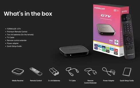 GTV 4K Media Streaming Box – Voice Remote, Dual-Band WiFi, 4K Ultra HD, Certified, Powerful Streaming Player in Saudi Arabia