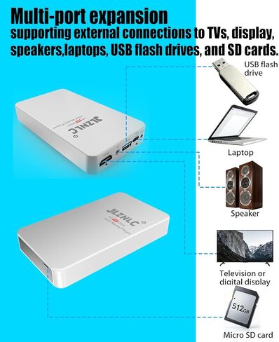 مشغل وسائط فائق الدقة 4K ومزود بمحرك أقراص ثابتة 2 في 1، لافتات رقمية، تشغيل مقاطع فيديو H.265/HEVC H.264/AVC MP4 MKV، وموسيقى MP3، وصور JPG، والتشغيل التلقائي والاستئناف، ويدعم محركات الأقراص الثابتة، وUSB/MicroSD، و4k HDMI، وAV التناظري. in Kuwait