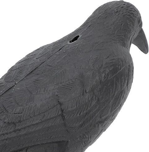Crow Decoy Archery Target PE 3D Standing Crow Statue Realistic Practice Bow Decoy for Outdoor Shooting Hunting Garden Decoration in Saudi Arabia