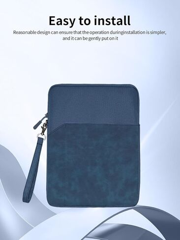 Notebook Sleeve for MacBook Neo,WUNIAK 360° Protective Carrying Case, Water-Resistant Storage Bag for MacBook Neo,Blue. in Saudi Arabia