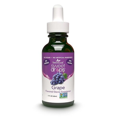 SweetLeaf Sweet Drops Liquid Stevia Sweetener, Grape, 2 Ounce in Saudi Arabia