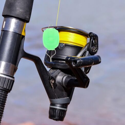 TOYANDONA 20Pcs Fishing Line Stoppers for Baitcasting Reel Line Holder Clips Durable Plastic Fishing Holder Buckle Accessories for Anglers in Saudi Arabia