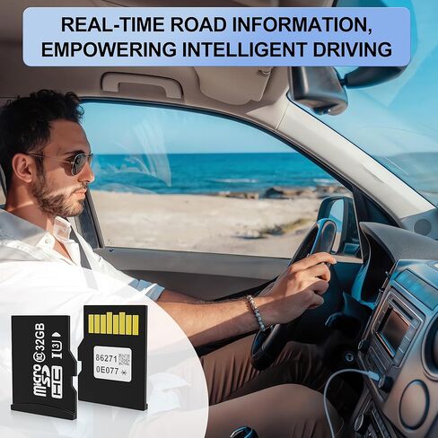 2026 Latest Navigation SD Card for Toyota 86271-0E077, Compatible with Toyota 4Runner, Highlander, Camry, Corolla, Tacoma, RAV4, Tundra, Sienna, Prius & More, USA & Canada GPS Map Card in Saudi Arabia
