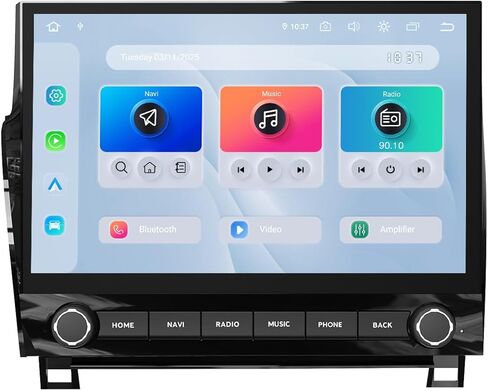 Dasaita 11.6'' Head Unit for 2007-2013 Toyota Tundra with Wireless Carplay & Android Auto, 8GB+256GB Android 13 Car Stereo, Plug & Play GPS Navigation, Voice Control, FM/AM Radio in Saudi Arabia