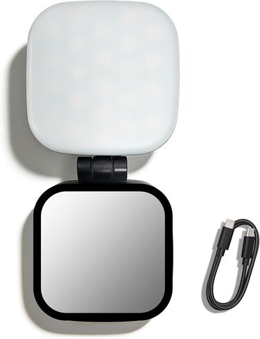 Suptig ضوء سيلفي مغناطيسي، ضوء سيلفي للهاتف متوافق مع iPhone Magsafe، RGB 360 درجة LED حلقة سيلفي تملأ الضوء مع مرآة لصور السيلفي/التصوير الفوتوغرافي/Vlog/TikTok/مؤتمر الفيديو in Saudi Arabia
