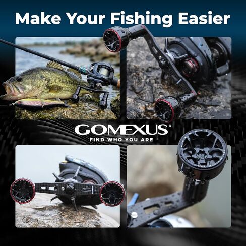 مقبض طاقة GOMEXUS متوافق مع Shimano SLX Tranx Curado Daiwa Tatula Zillion Steez Abu Garcia 13 مقبض بكرة الصيد وصيد الأسماك in Kuwait