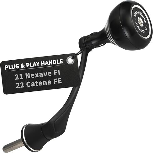 مقبض طاقة من النوع المقفل (عمود مربع) متوافق مع Shimano 17 Nasci Sedona FI Sahara FI Nexave FI، 19 Sienna FG، 22 Catana FE، بكرات الغزل in Kuwait