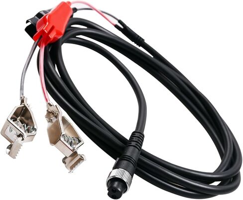16.4 Feet Electric Fishing Reel Battery Power Cable is Compatible with Shimano, Daiwa Tanacom 1000, BeastMaster, Seaborg 500MJ, and ForceMaster. (5M/16.4FT) in Kuwait