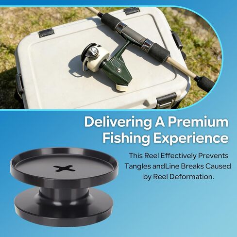 Aluminum Groove Spool Fits for Abu Cardinal 4 40 44 & Zebco 4 Reel - Fishing Reel Replacement Parts (Black) in Saudi Arabia