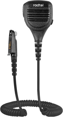 radtel Heavy Duty Waterproof Speaker Mic for RT-950 RT-950 PRO Radios, Noise-Cancelling Walkie Talkie Microphone（New Version） in Saudi Arabia