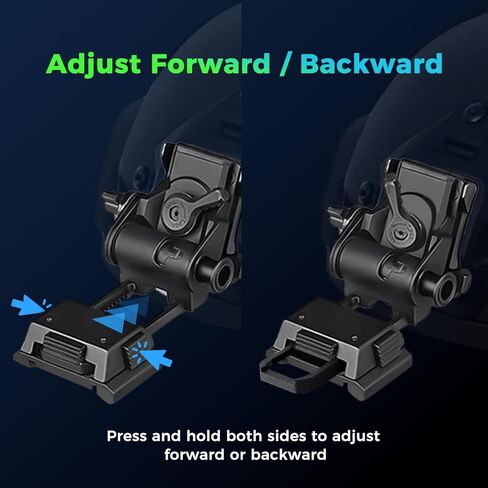 GOYOJO Night Vision Goggles Mount – NVG Helmet Mounting Bracket, Adjustable Night Vision Binocular Connector for Helmet Mount System | Lightweight, Stable, and Quick-Detach Design in Saudi Arabia