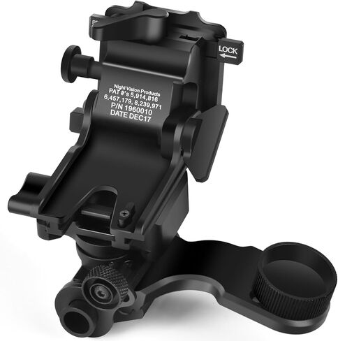 نظارات الرؤية الليلية Mount NVG Mount PVS 14 J Arm Helmet Mount متوافق مع جميع موديلات PVS 14/PVS 15/PVS 18/PVS 7 in Kuwait