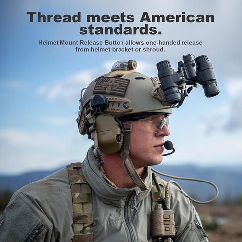 نظارات الرؤية الليلية Mount NVG Mount PVS 14 J Arm Helmet Mount متوافق مع جميع موديلات PVS 14/PVS 15/PVS 18/PVS 7 in Kuwait