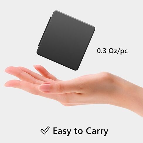 Pack of 4 Plastic Protective Storage Case Boxes Compatible with Battery of Gopro Hero 8/9/10/11/12/13 Black Cameras, Multifunctional Battery Case Organizer with Memory Card Slot in Saudi Arabia