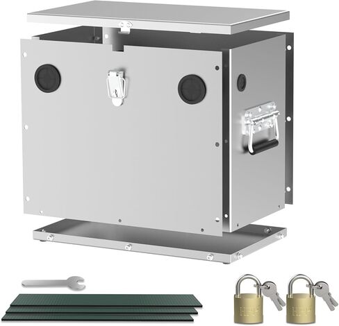 Stainless Steel Battery Box with Lock, Group 34/35/65/78 Battery Case for Cars, Boats, Marine, RV and Trolling Motors in Saudi Arabia