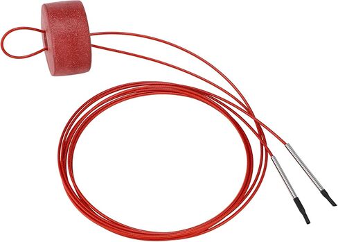 Soulchen Heavy-Duty Fishing Stringer with Float, Fish Stringer System - 15 ft 550 Lbs Fishing Holder Line Threader Rack Kit with Metal Threading Needle for Freshwater Saltwater in Saudi Arabia