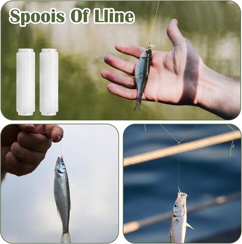 2 Pcs Fishing Thread, Invisible String Magic Thread for Fishing Elastic Thread Clear Fishing String 0.2mm Length Stretchy Fishing Line for Salmon Sturgeon Bass Hanging Decorations DIY Handmade in Saudi Arabia