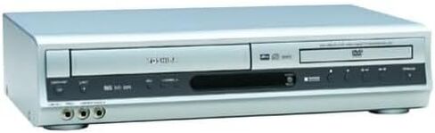 Toshiba SD-V391 Progressive Scan DVD-VCR Combo , Silver (Renewed) in Saudi Arabia