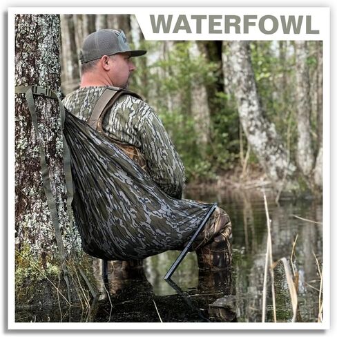 Lightweight & Portable Hunting Seat in Bottomland - Quick Setup - Rated at 350 lbs - a High Quality Hunting Seat Designed by Fanatic Outdoors. in Saudi Arabia
